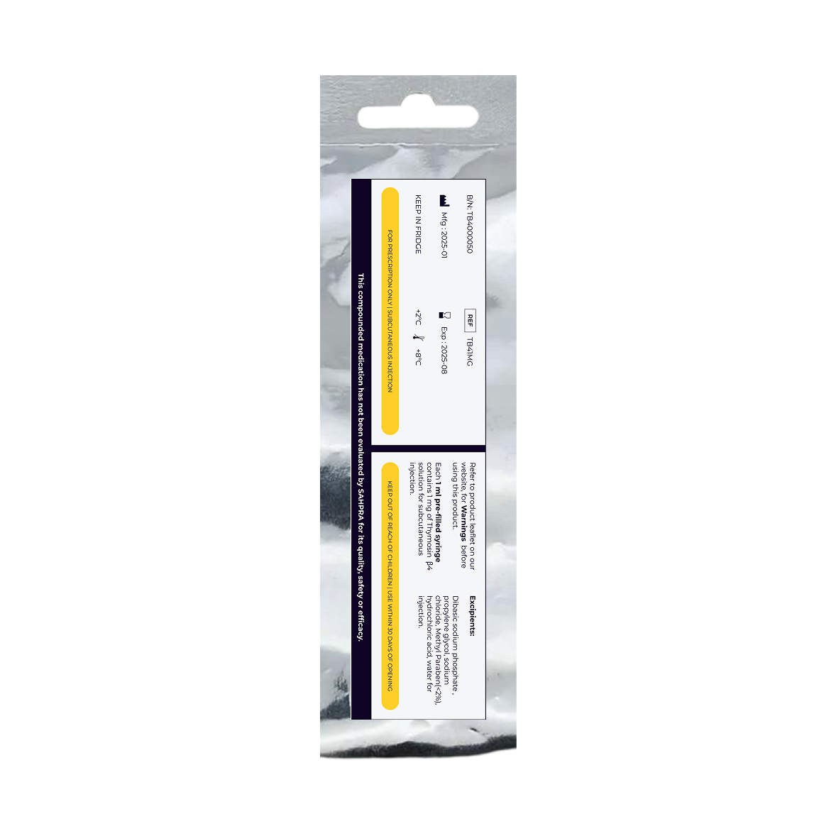Thymosin β4 1 mg